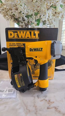 Pneumatic 15-Degree Coil Corded Siding Nailer