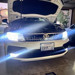 Led Headlights Size 9007 Luces 6000k Bright Glacier White 