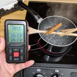 NEW Wireless Meat Thermometer for Grilling 500FT Dual Probes Smoker Temp Thermometer with Alarm