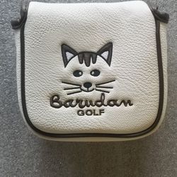 Golf Square Mallet Putter Cover - Cat