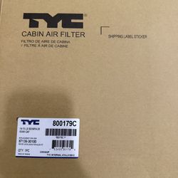 TYC cabin air filter