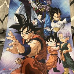 Dragonball Z Scroll poster 