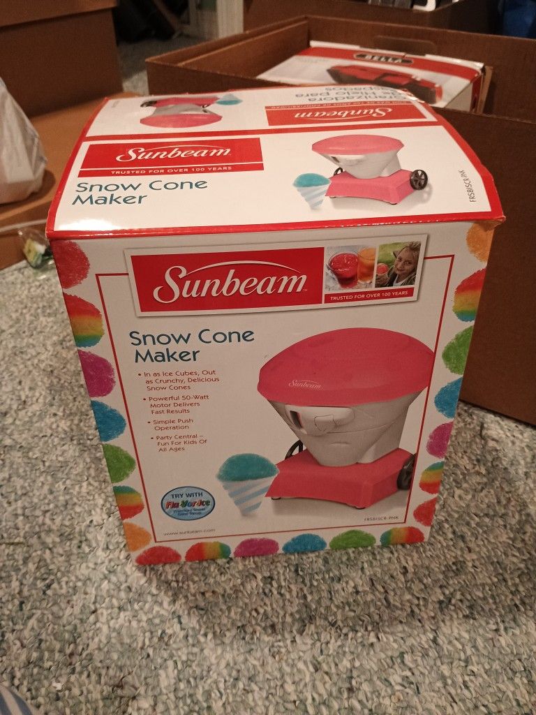 Sunbeam Snow Cone Maker