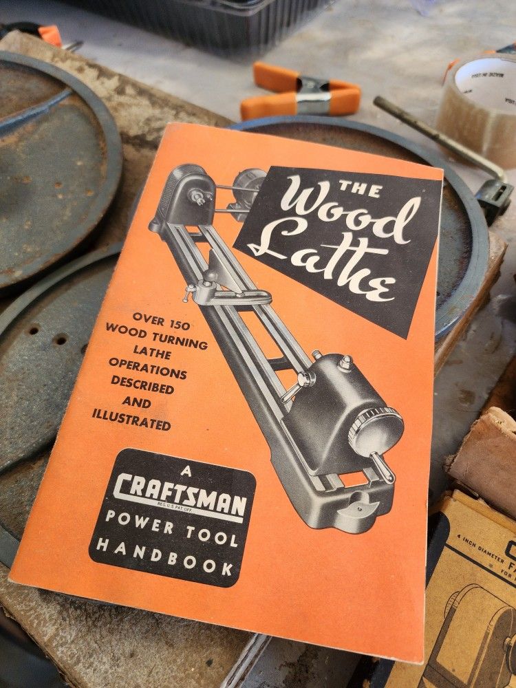 Vintage Craftsman Lathe, Grinder, & Saw