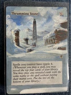 MTG Thrumming Stone