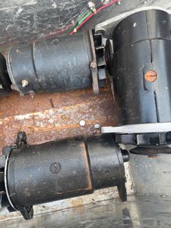3 generators one from a 54 buick Roadmaster