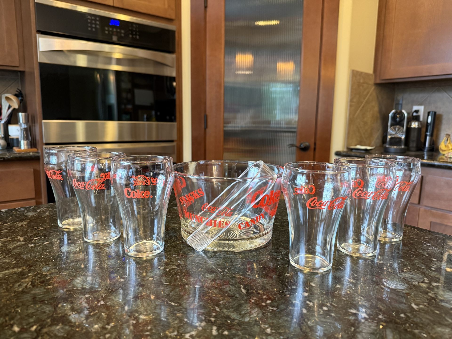 vintage Coca-Cola Drinking Glasses Set