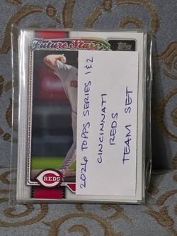 2026 Topps Cincinnati Reds Team Set