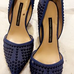 French Connection- Studded Pumps 