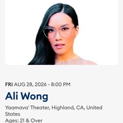 Ali Wong Tickets