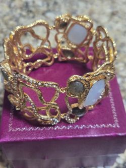 Alexis Bittar gold bracelet