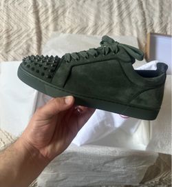 Christian Louboutin Spiked Low-Top Sneakers size 9 men