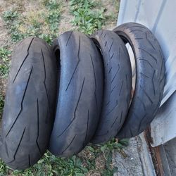 Motorcyle Tires $100 .