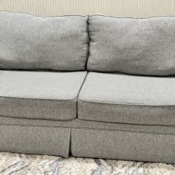 Gray Sofa- (need gone, make an offer)