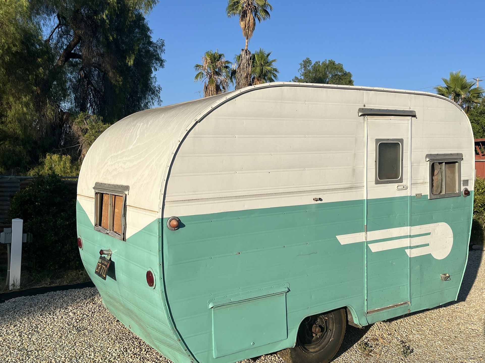 1955 Aljoa Camper Trailer