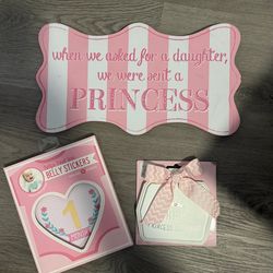 DOOR SIGN/FIRST YEAR STICKERS