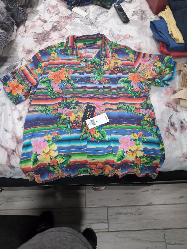 Ralph Lauren Polo Hawaiian Shirt 