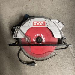 RYOBI  7 1/4" CIRCULAR SAW with LASER