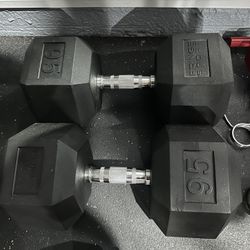 95lb Dumbbells 