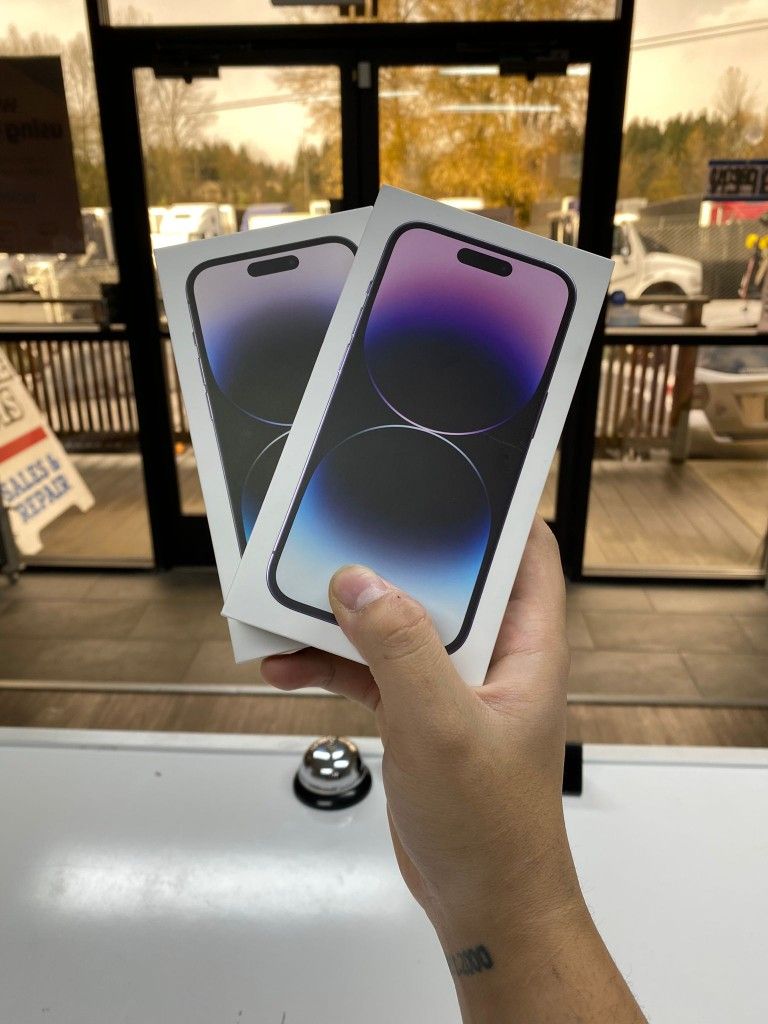 Brand New Apple IPhone 14 Pro Max Unlocked For Any carriers PAYMENTS PLAN AVAILABLE NO CREDIT NEEDED