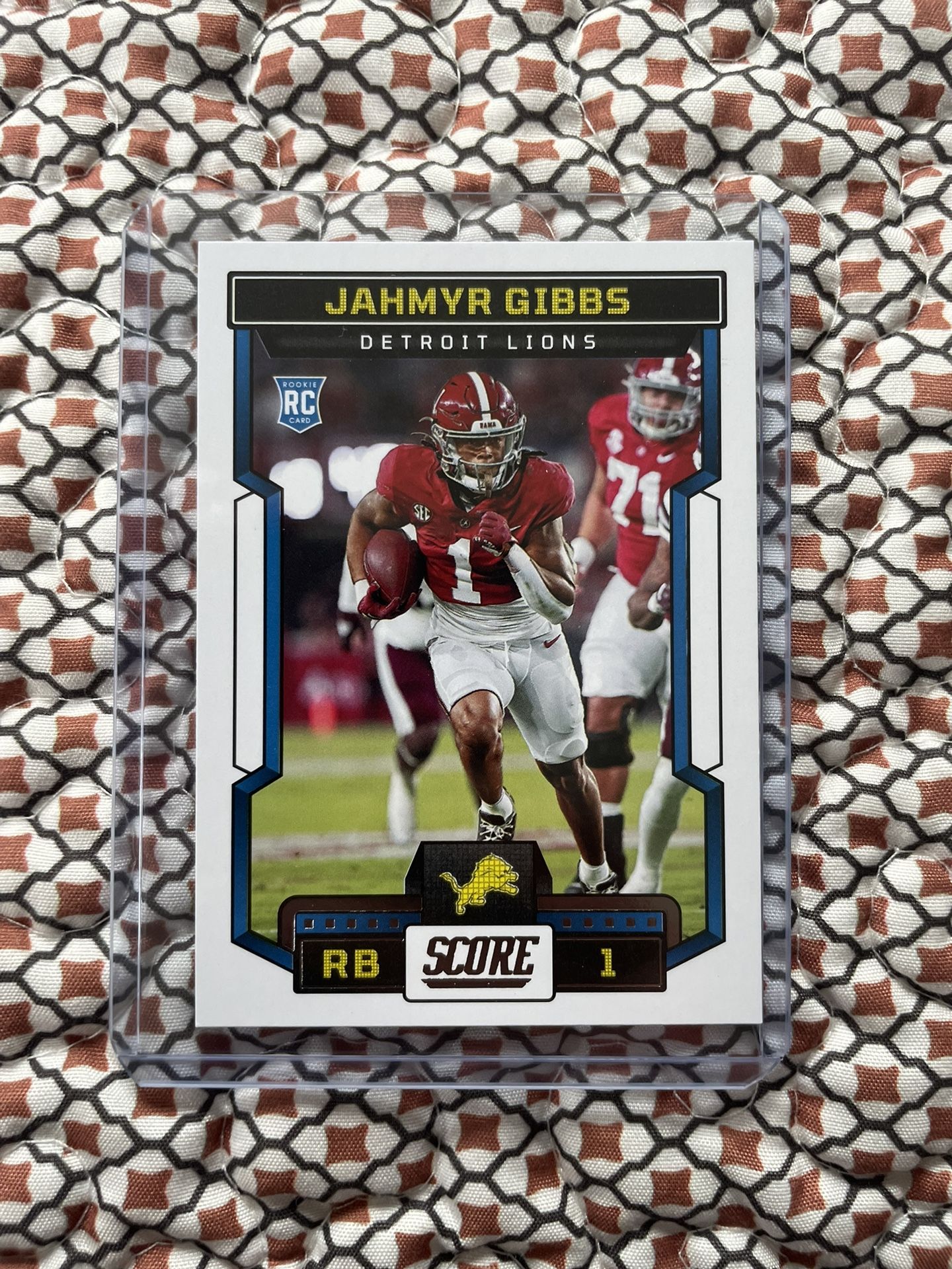 Jahmyr Gibbs Rookie Card