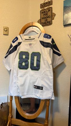Awesome Throwback Seahawk Steve Largent Men’s Jersey