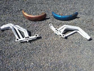 Motorcycle Fenders And Pipes