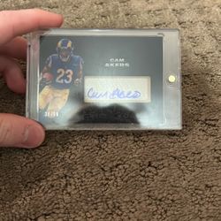 Cam Akers Black Auto /50