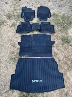 Toyota RAV4 Compete All Weather Floor Liner Mat Kit OEM
