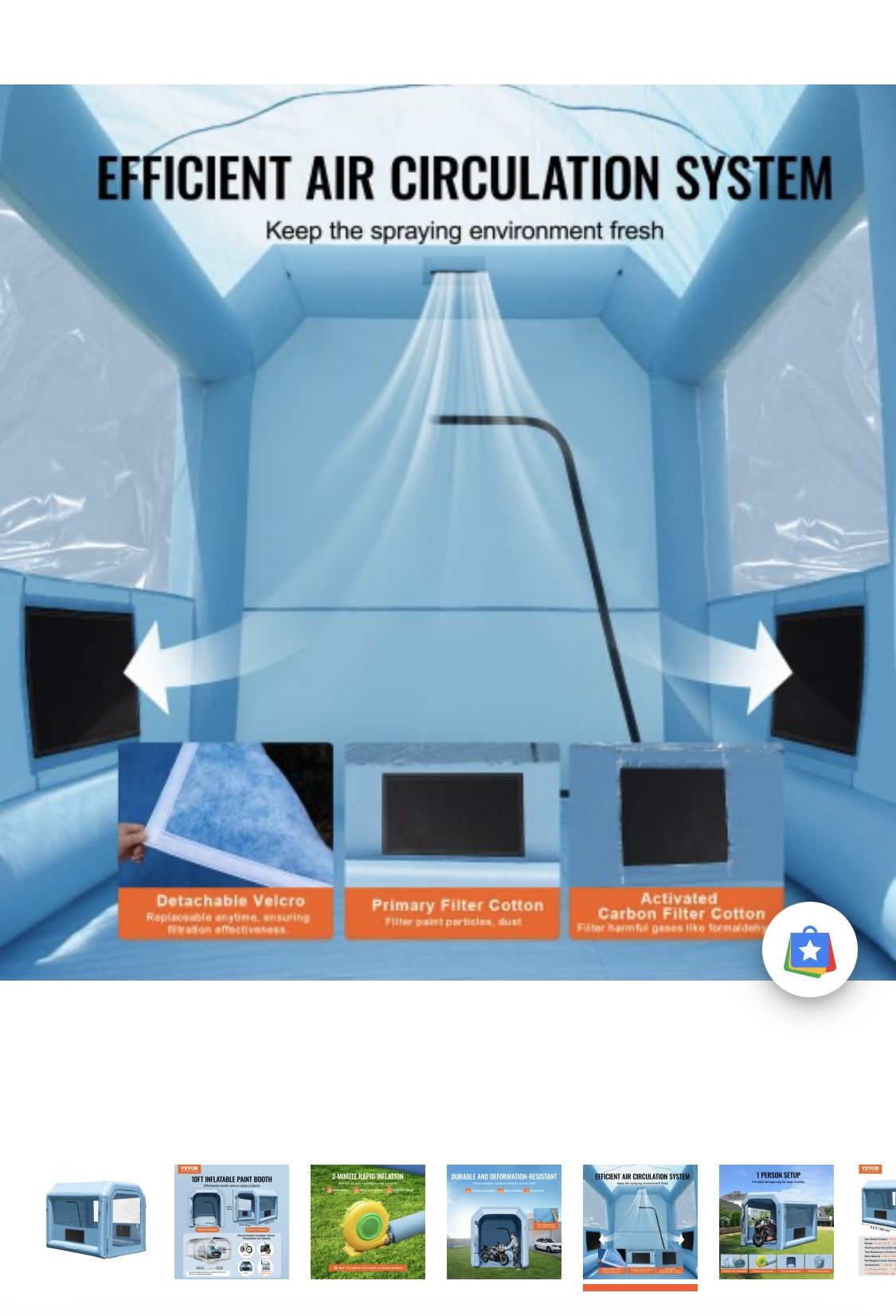 Portable Paint Booth