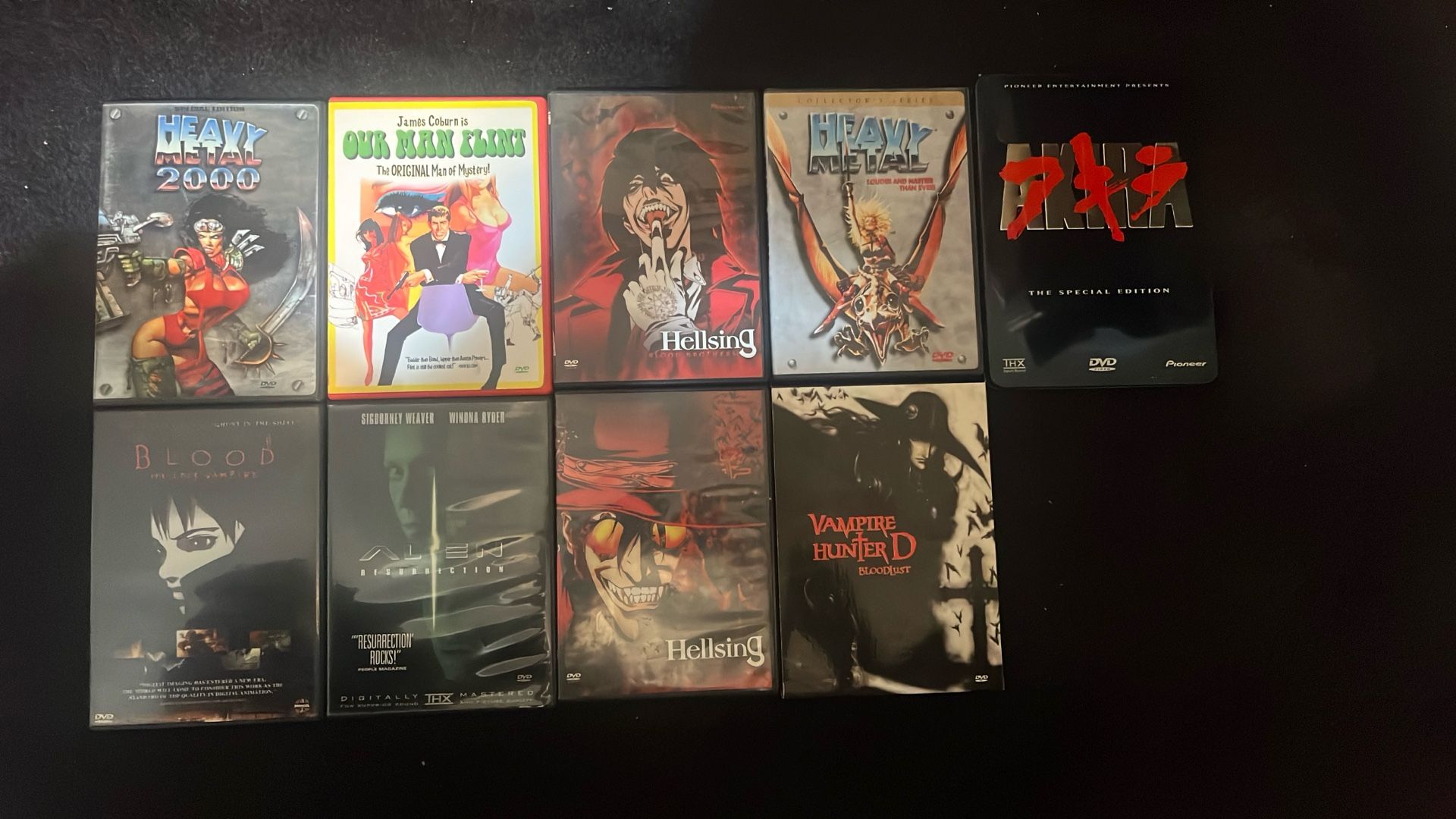 Blood, Blades & Heavy Metal – Cult Anime & Sci-Fi DVD Lot