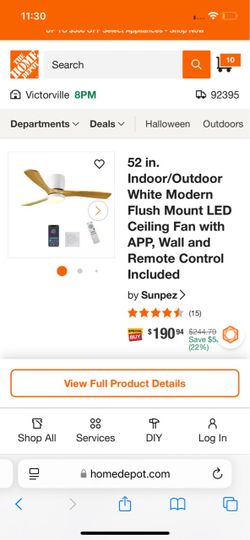 Indoor/outdoor fan