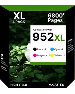 952XL Ink Cartridges 4-Pack High Yield
