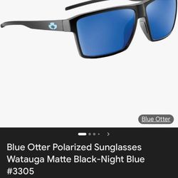 Like New Blue Otter Polarized 