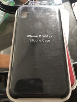 Apple IPhone X s Max Silicone Case