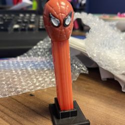 Vintage Spider-Man Pez Dispenser Pat#3.9 No Feet 