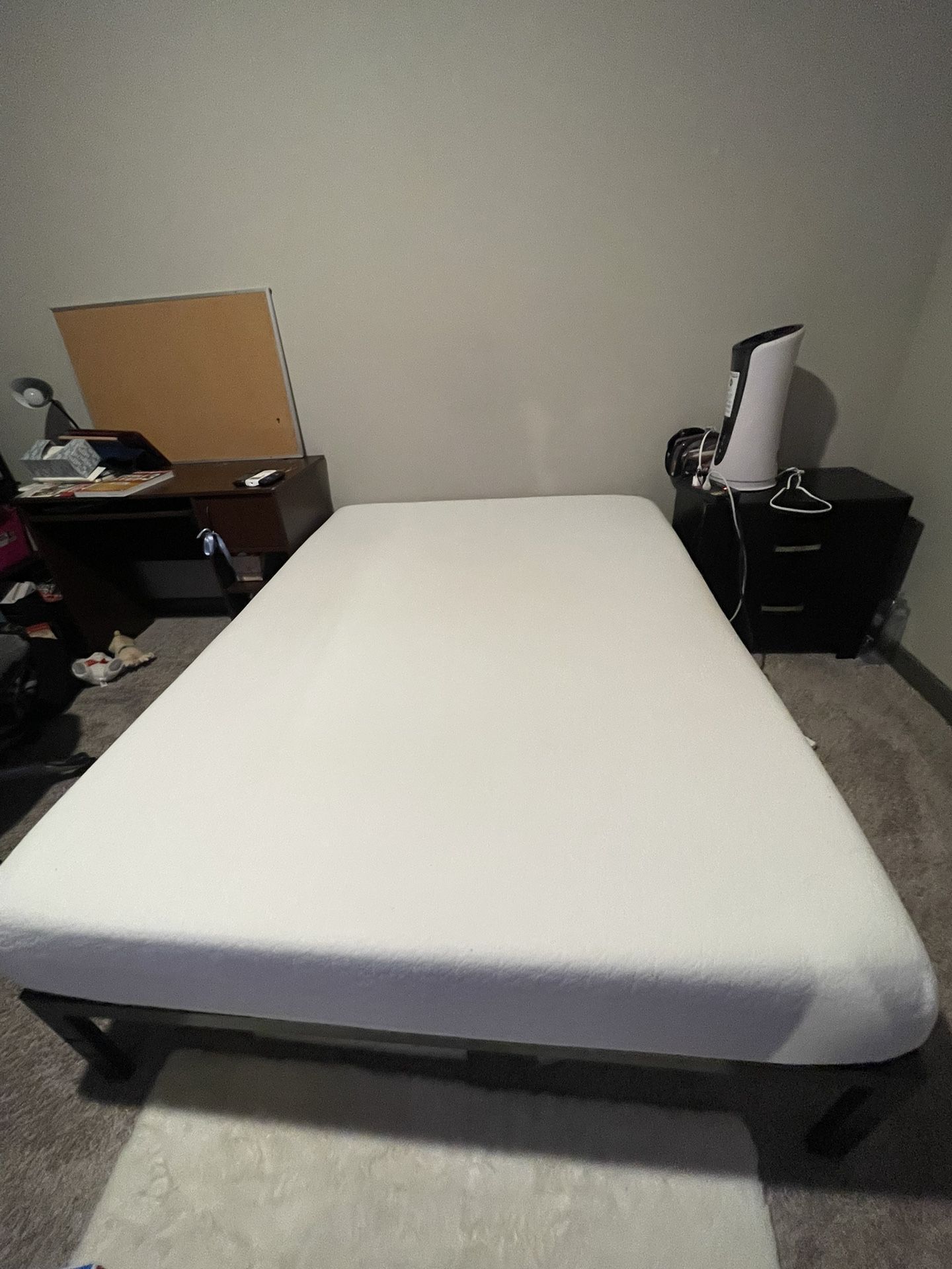 Full Sized Mattress and Frame