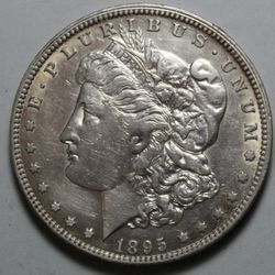 1895 O Morgan Silver Dollar
