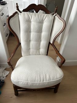 Absolutely gorgeous wing back chair OBO