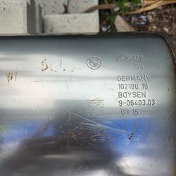 BMW BOYSEN Exhaust Muffler