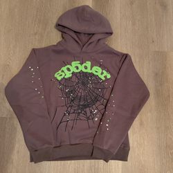 Grey Sp5der Hoodie