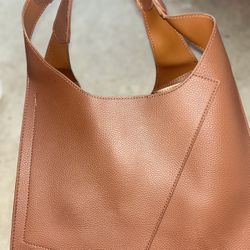 Brown Purse + Wallet Set – Great Condition – $18
