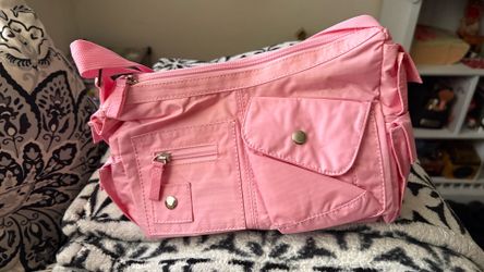 Small Nylon Pink Purse