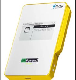 Heltec Meshtastic LoRa Compatible Magnetic 10000mAh Power Bank nRF52840 and SX1262 Chips, Wireless Charging for Outdoor Emergency, MeshPocket Qi2,Yell