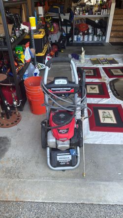 Honda GCV pressure washer