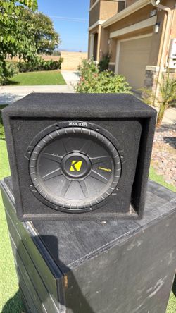 Kicker CompR 12” Subwoofer w/ Ported Box