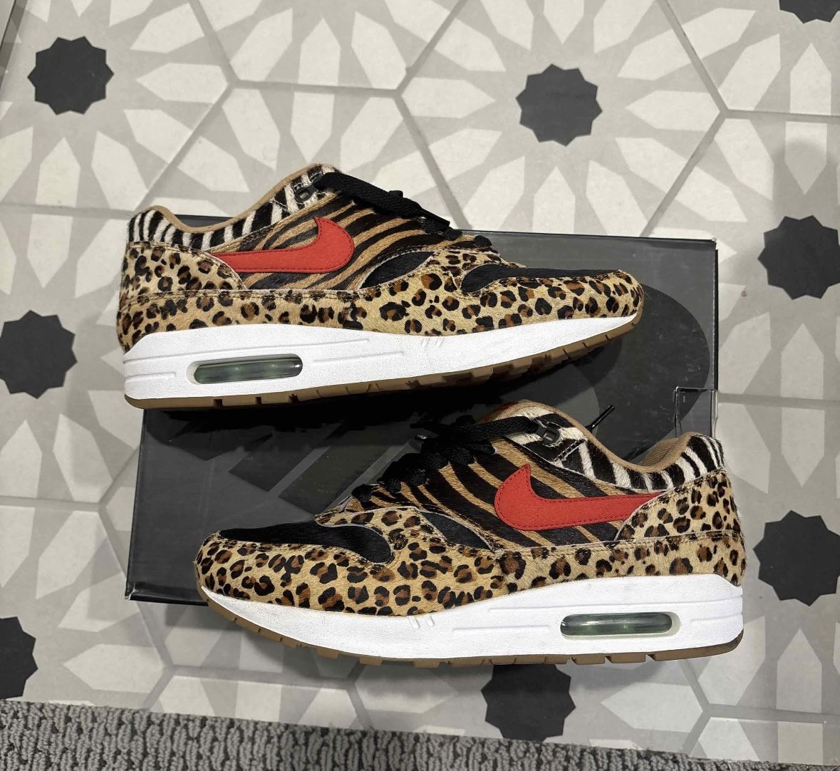 Nike Air Max 1 Atmos Animal Pack 2018 Sz 9.5