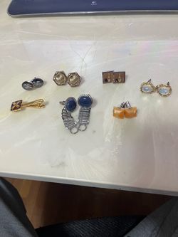 Cuff links for Men (misc) and Tie Bar