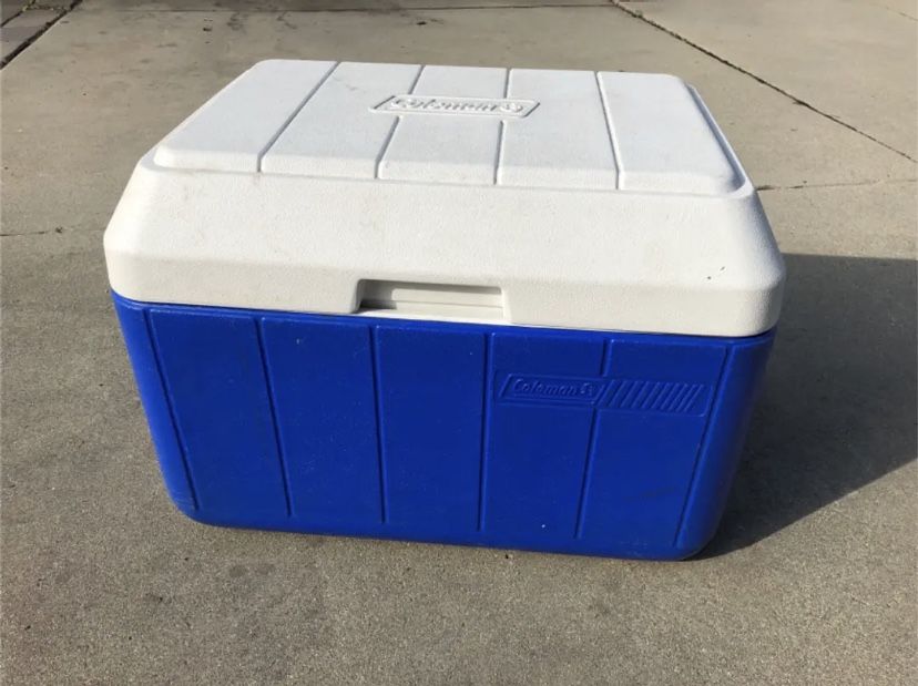 Coleman Cooler Ice Chest Camping Cooler Storage 20x13x13h