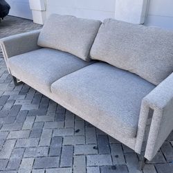 Gray Sofa Couch - Free Delivery 